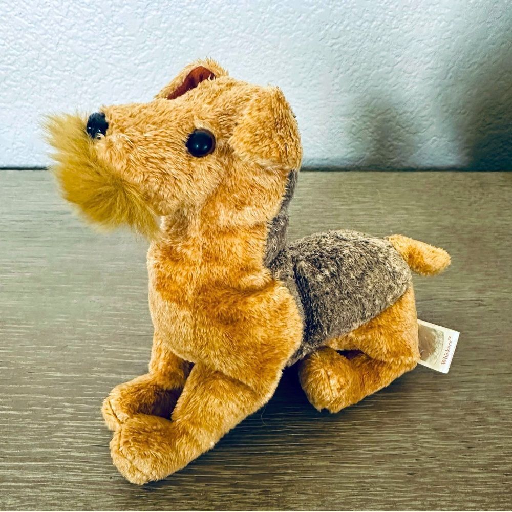 TY Beanie Baby Whiskers Plush Dog